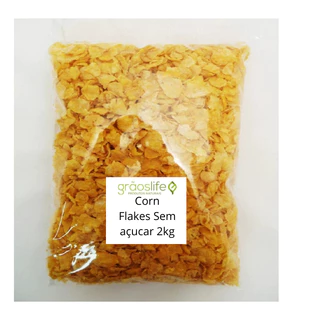 Cereal Corn Flakes Graos Life Sem Acucar 2KG SEM GLÚTEN