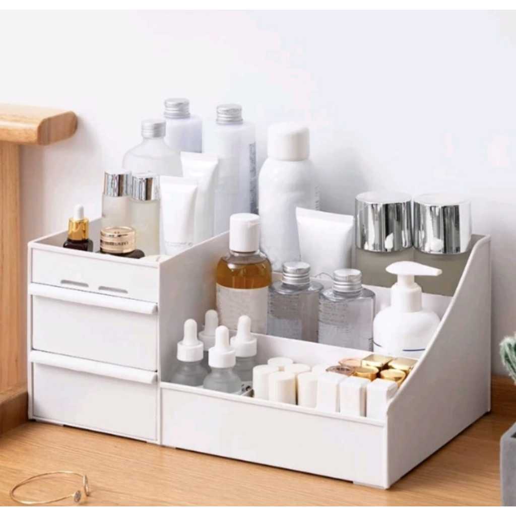 Porta Maquiagem Com Gavetas Organizador De Perfume Cosméticos Luxo