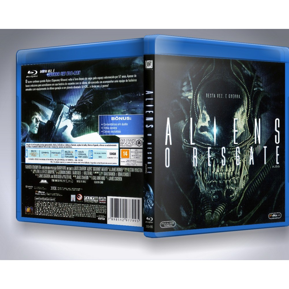Blu-ray: Coleção Alien - [AVULSO][PERSONALIZADO] | Shopee Brasil