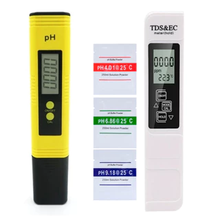Medidor de Ph Digital PhMetro Calibração Automática + Medidor de Ec Tds Temperatura Condutivimetro