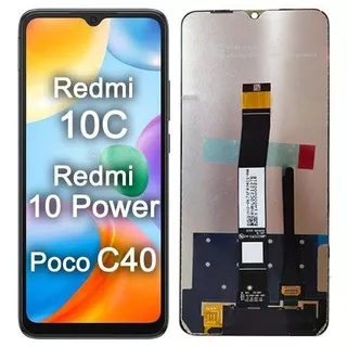 Tela Frontal Display Lcd Para Redmi 10c Premium