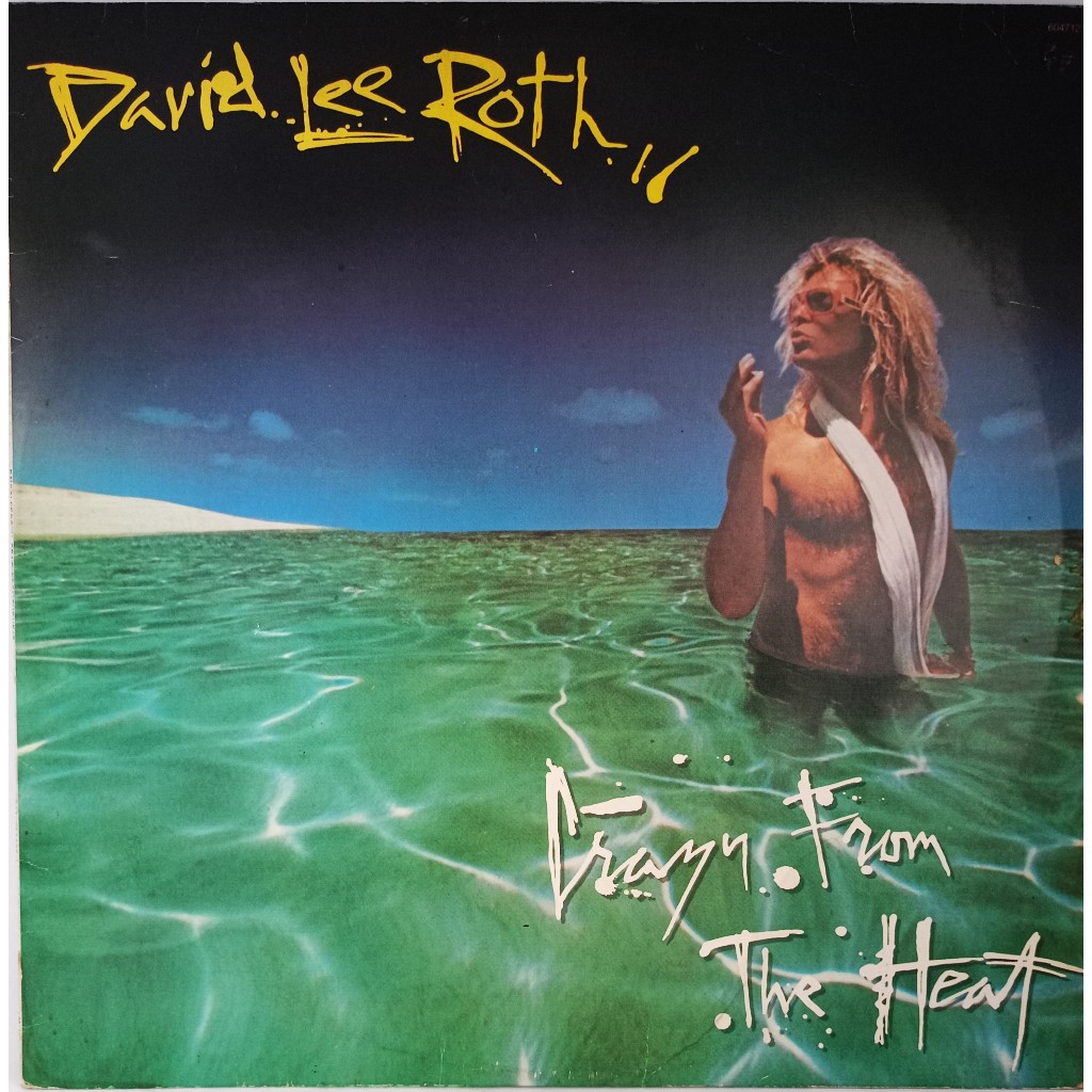 Lp David Lee Roth Crazy From The Heat - 1985 Excelente | Shopee Brasil