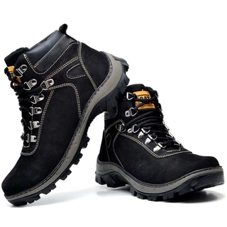 Bota Masculina Coturno de Alta Performance: Explore a Elegância dos Detalhes em Nossas para Homens!
