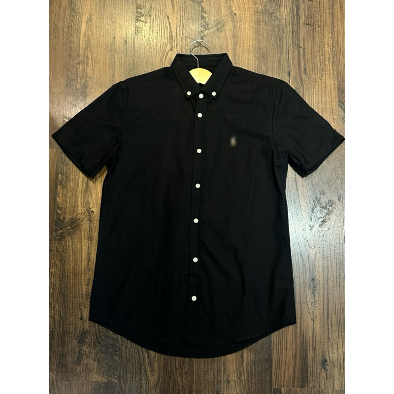 camisas manga curta Oxford 7 cores P ao XXg casual social