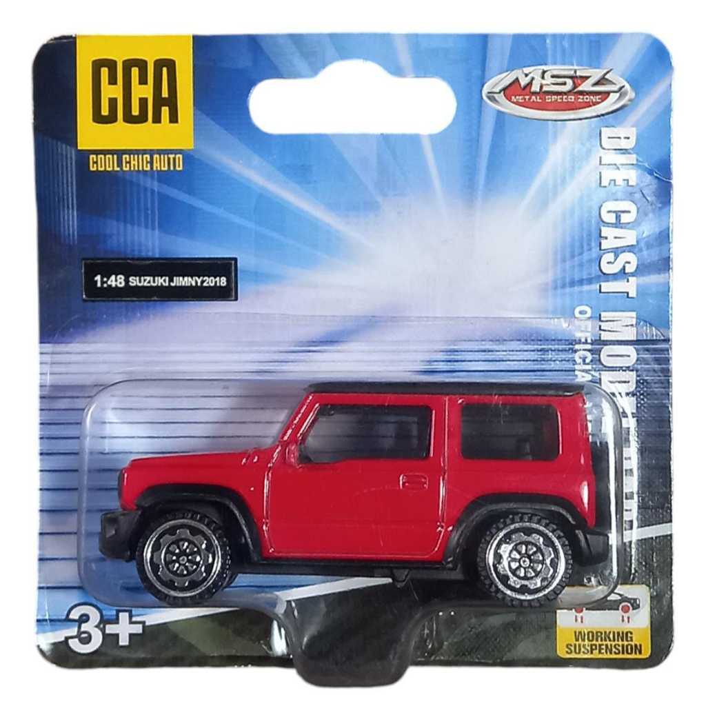 Miniatura SUZUKI JIMNY 2018 - Escala 1:48 - Metal Speed Zone - CCA
