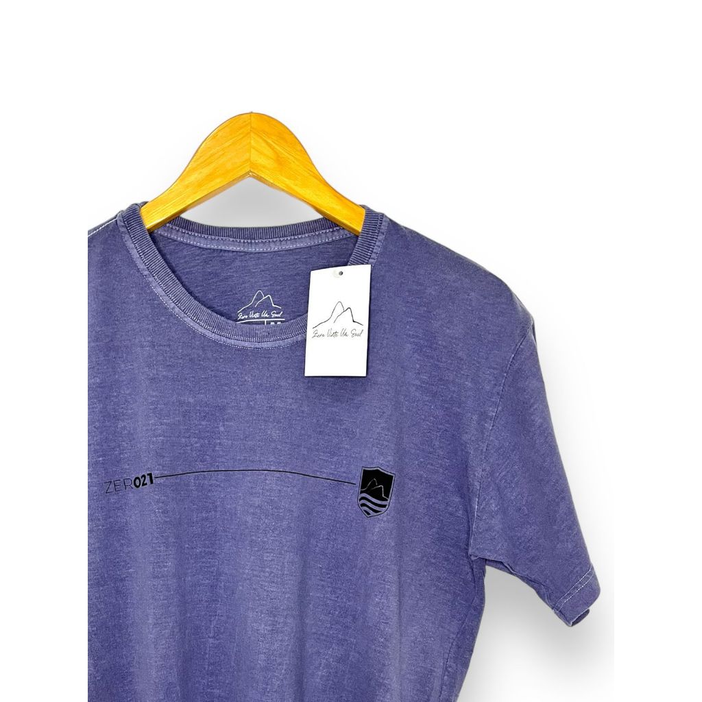 Camisa Camiseta Masculina Stone Estonada Vintage ZeroVinteUm Camisa Camiseta Masculina Stone Estonada Vintage ZeroVinteUm