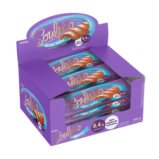 Display SoulPro Sabores com 12 un 480g