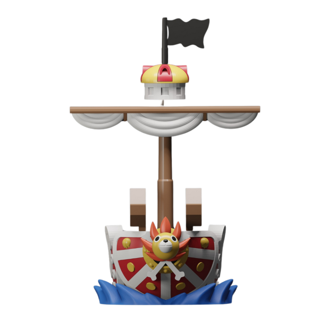 One Piece Suporte para Controle Thousand Sunny Branco do Luffy Xbox PlayStation