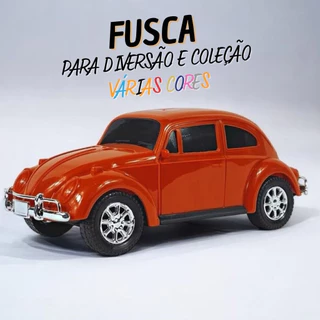 Fusca classico brinquedo infantil coleção carro antigo nostalgia cores premium barato retro presente