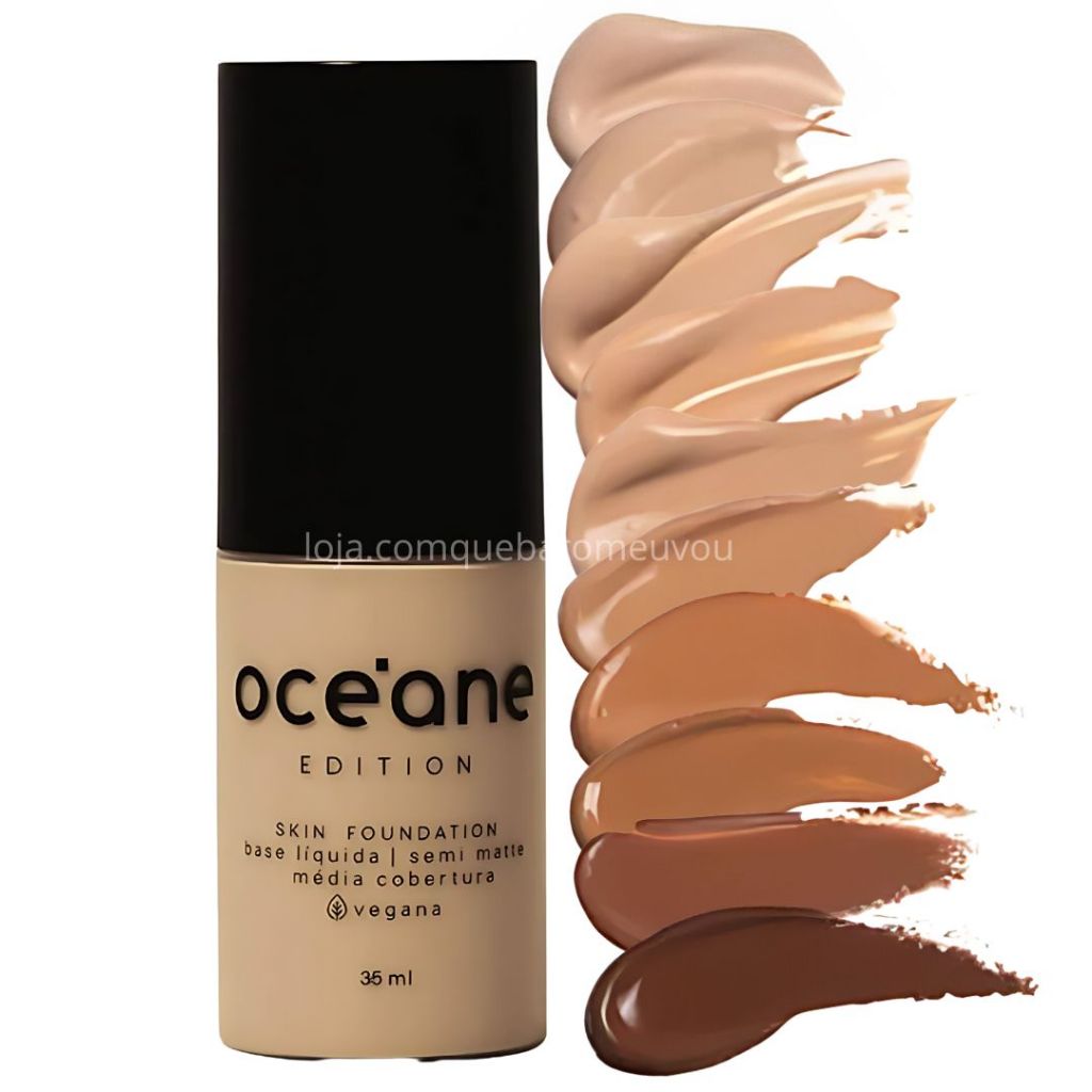 Base Líquida - Skin Foundation - Océane Edition by Océane | Shopee Brasil