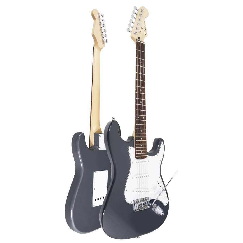 Guitarra Elétrica Stratocaster Voik MELRO-1 Cinza