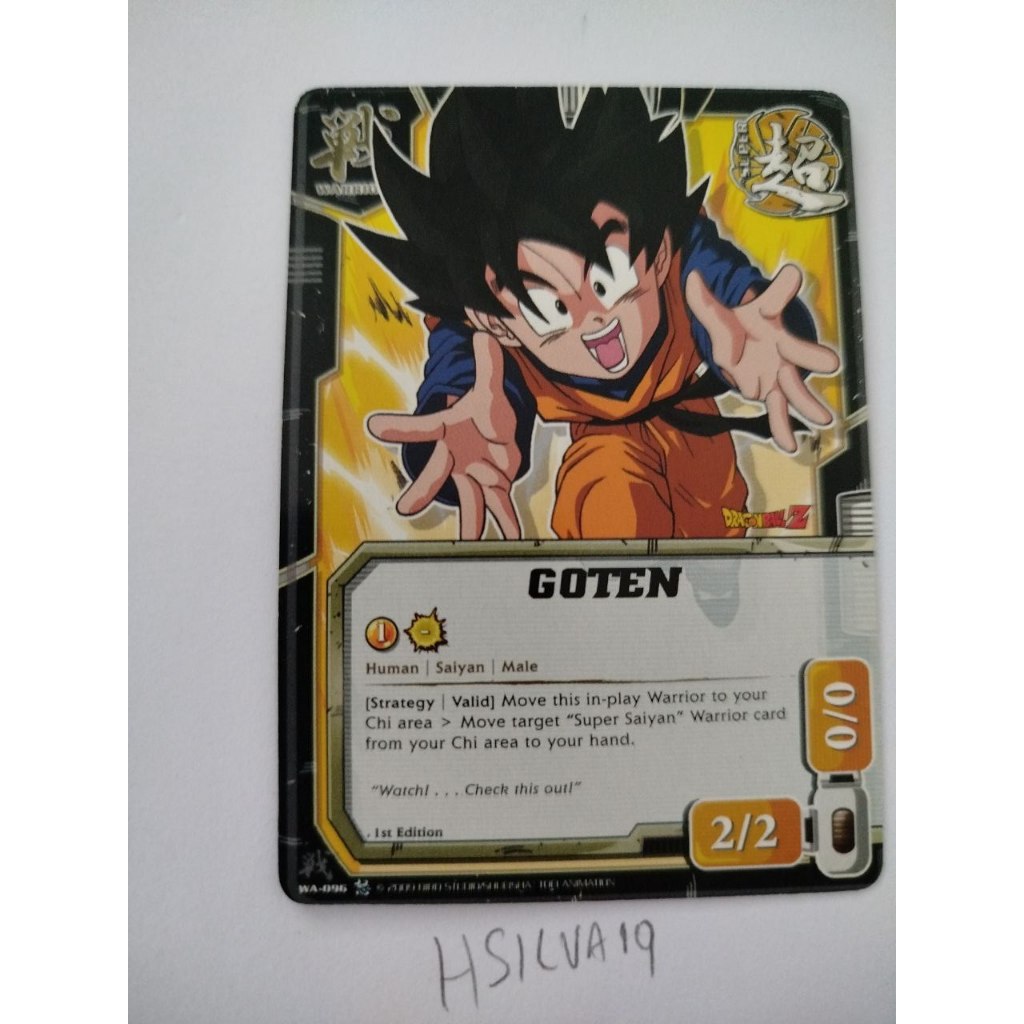 Dragon Ball Z Cartas CCG Original Importado Bandai Collectible