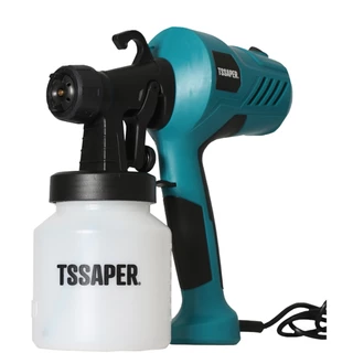Pistola Elétrica Para Pintura Pulverizador de Tinta com Bico de Metal e Compressor 450w - TSSAPER