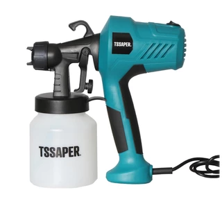 Pistola Elétrica Para Pintura Pulverizador de Tinta com Bico de Metal e Compressor 450w - TSSAPER em Oferta na Shopee