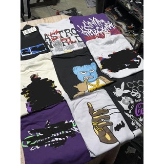 Kit 3 Camisas 30.1 malha premium penteado Streetwear
