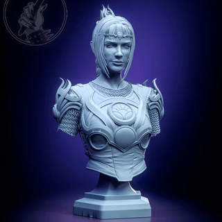 Shadowheart - Baldurs Gate - Action Figure - Colecionavel - Decoração