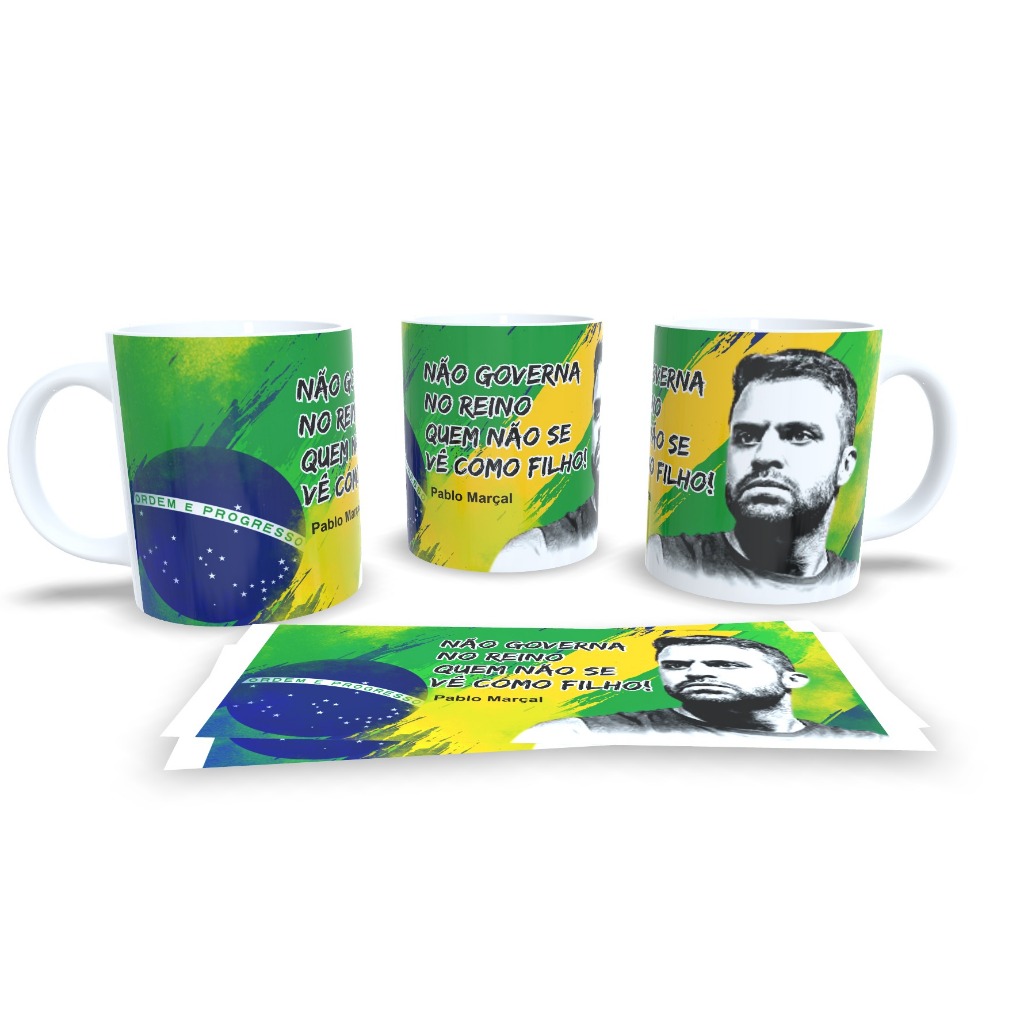 Pablo Marçal - Caneca Porcelena 325 ml BR