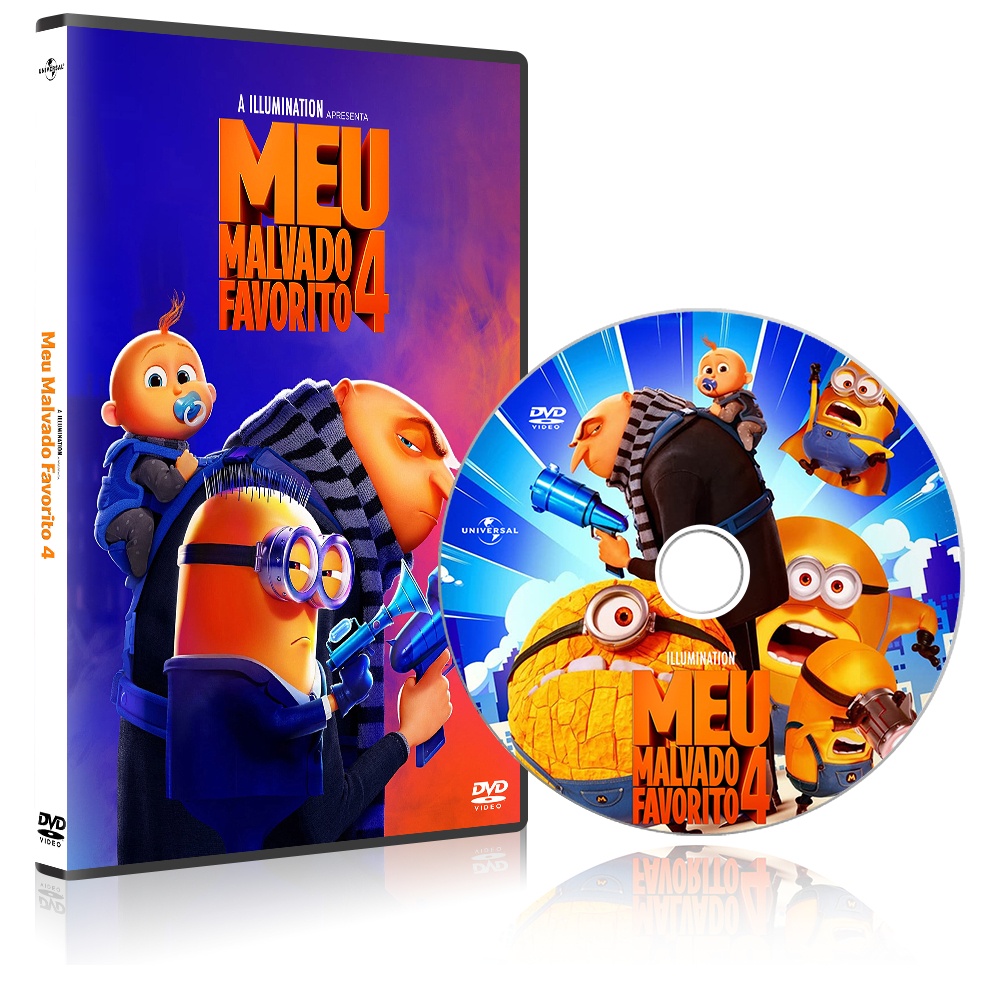 DVD Meu Malvado Favorito 4 Dublado e Legendado (2024) - Alta Qualidade ...