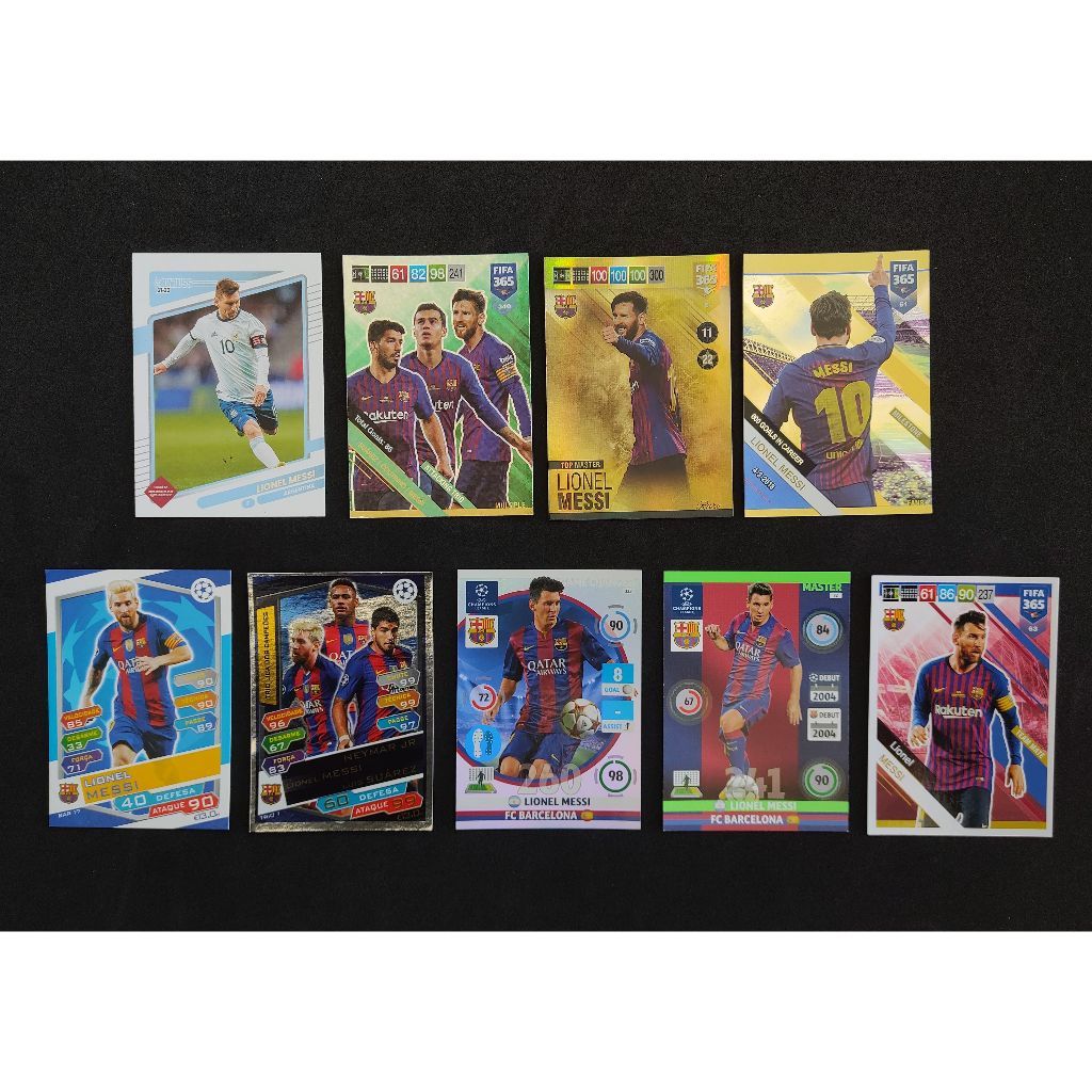 Cards Lionel Messi - Argentina e Barcelona | Shopee Brasil