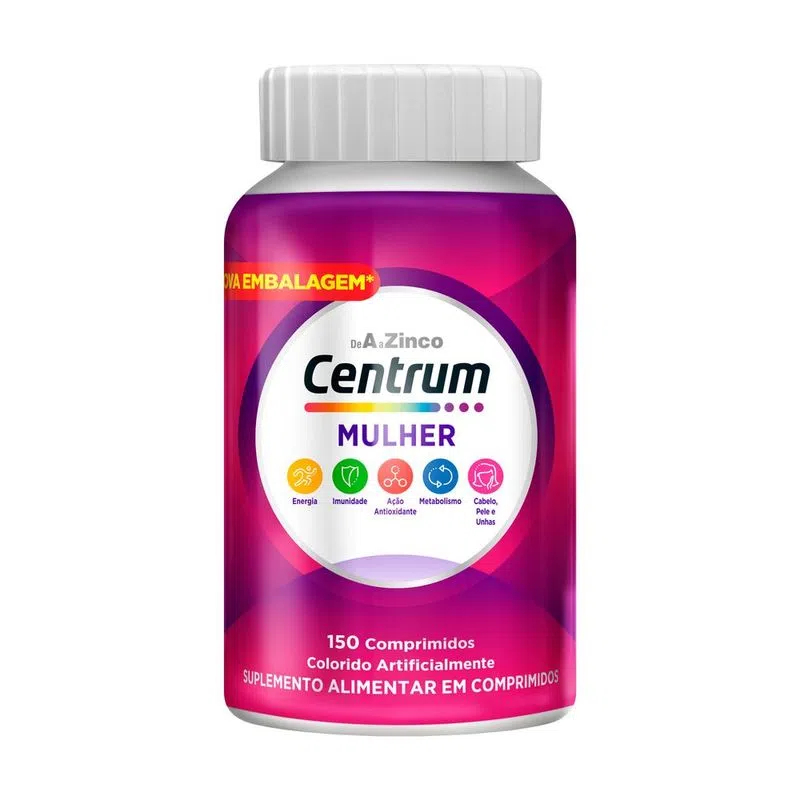 Centrum Mulher 150 comprimidos | Shopee Brasil