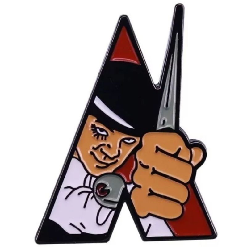 Pin Alex Delarge - Laranja Mecânica | Shopee Brasil
