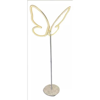 Pedestal Borboleta De Led Com Suporte