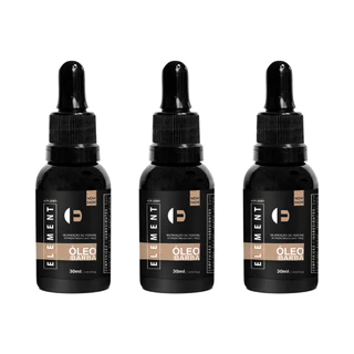 3 uni ÓLEO PARA BARBA ELEMENT 30ml - Barba Hidratada e Perfumada