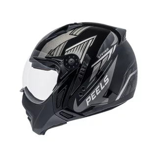 Capacete moto multi-modular Peels Mirage Living Preto/Grafite