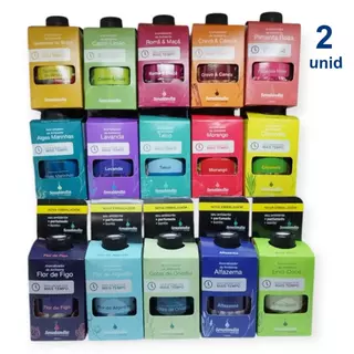2 Aromatizador de Ambiente Senalândia Difusor Vareta Perfume Casa Lar 280ml Luz Aroma - Envio Já