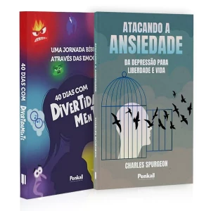 Kit Devocional | 40 Dias Com Divertidamente + Atacando a Ansiedade