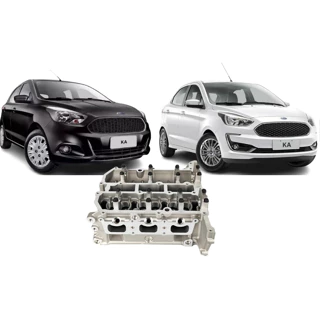 Cabeçote Ford Ka 1.0 3 Cilindros 12v Flex Novo Frontier