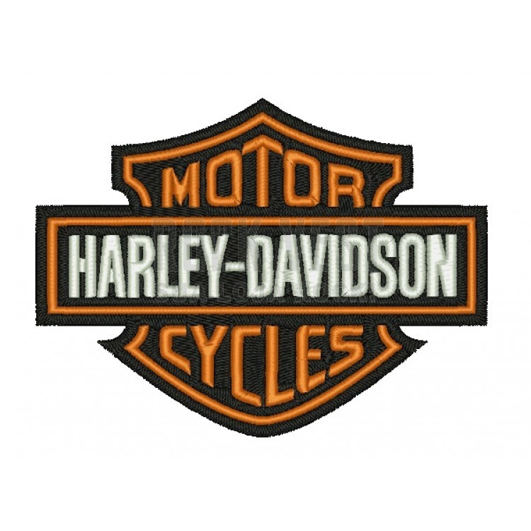 Patch Bordado Harley Davidson Motorcycles Personalização