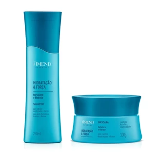 Amend Kit Hidratação e Força Shampoo 250ml e Mascara 300g em Oferta na Shopee