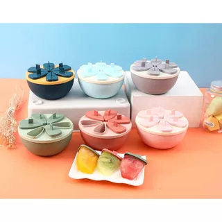 Forma de Picolé com Palito Molde Picoleteira 4/6 Cavidades Forminha Plástico Moldes Diversos Sorvete