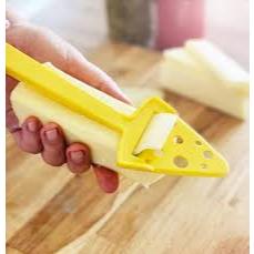 FATIADOR DE QUEIJO AMARELO Plástico Amarelo com Lamina em Aç