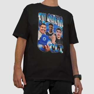 Camiseta Camisa Algodão viralizou Eu Odeio Clt MEME