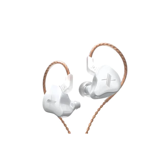 Fones De Ouvido Dinâmico Kz Edx Cabo Removível Sem Microfone