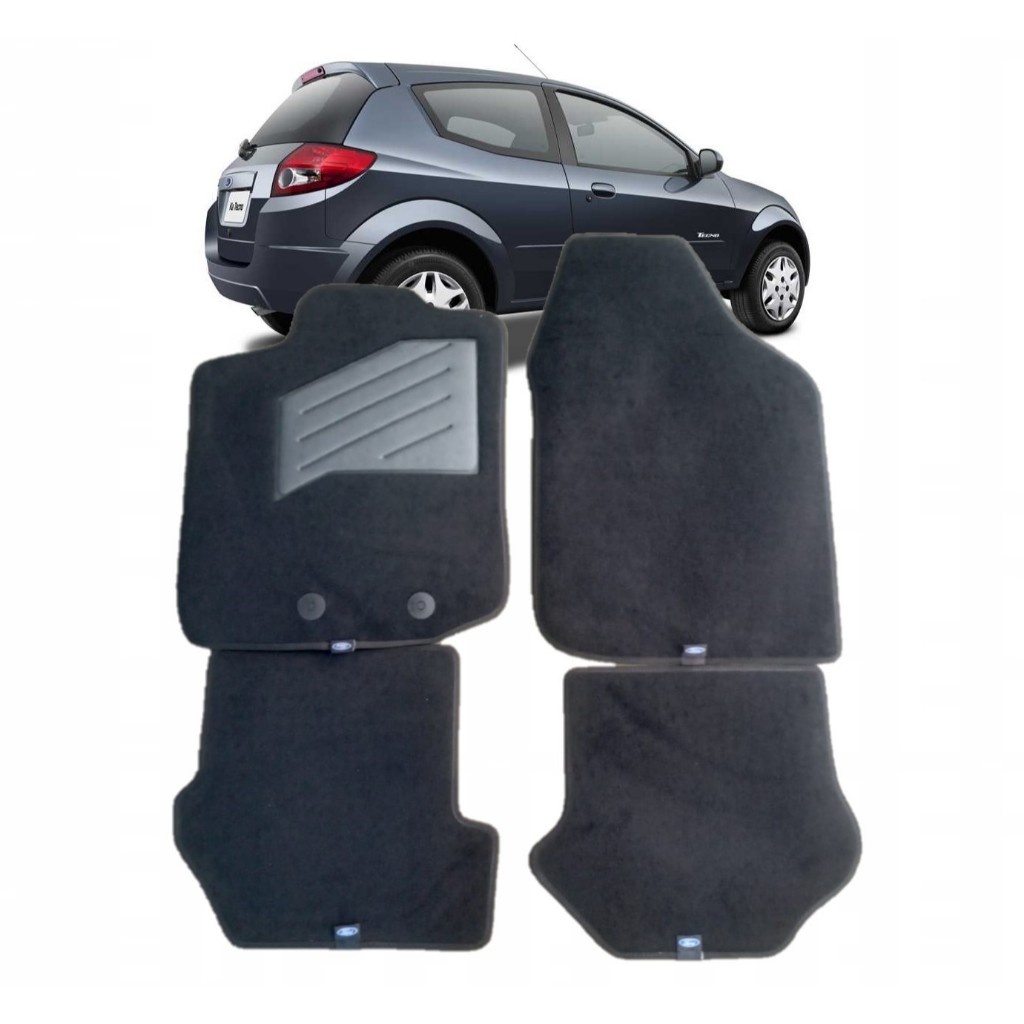 Jogo De Tapetes Original Ford Ka 2008 2009 2010 2011 12 2013