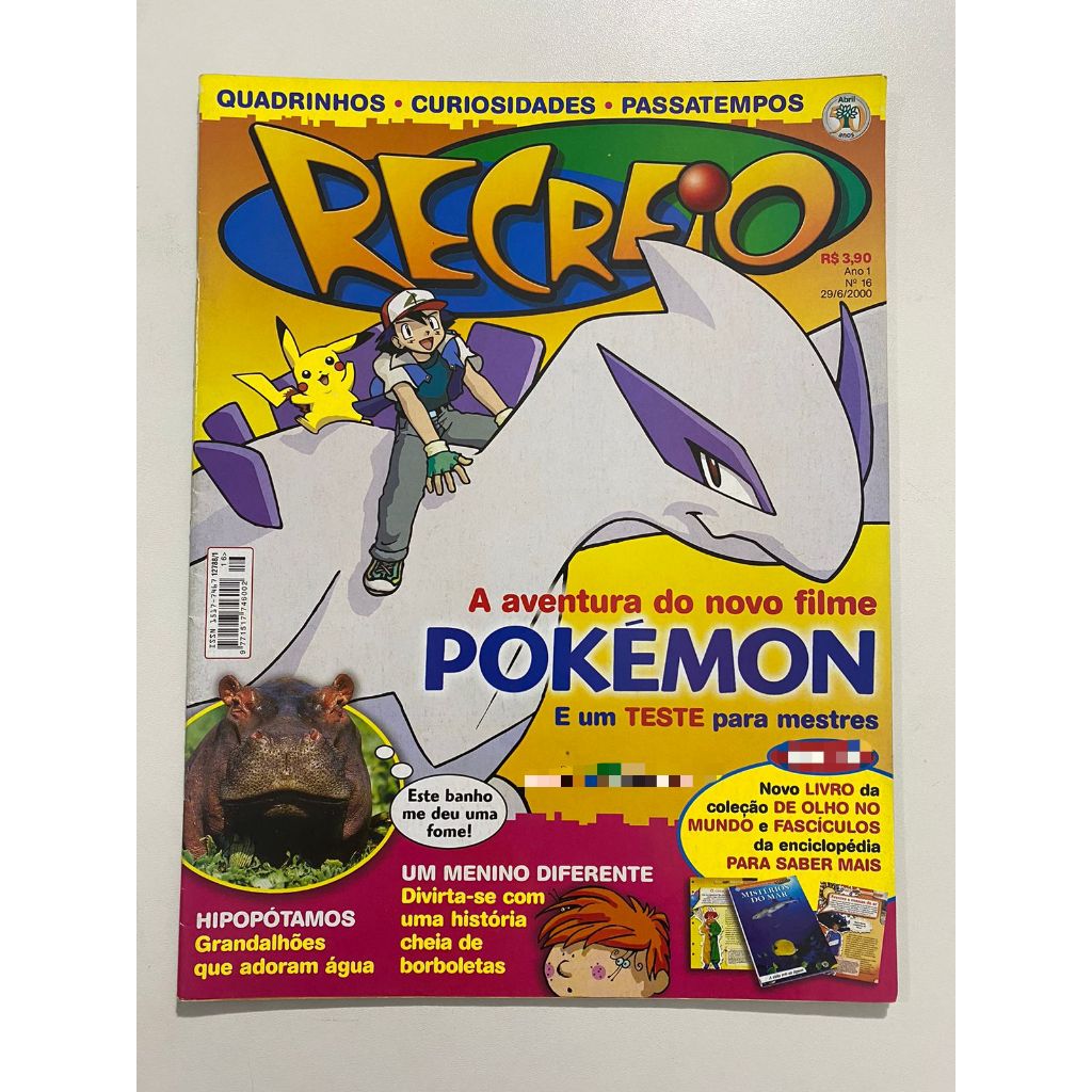 Revista Recreio 16 Rugrats Os Anjinhos Pokemon 10565 | Shopee Brasil