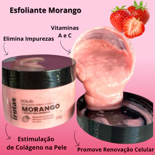 Esfoliante Morango Poran 240g Transforme Sua Rotina de Cuidados com a Pele