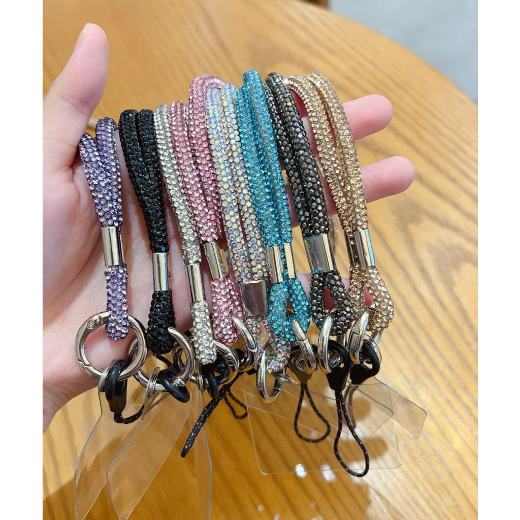 Corda Antiperda Para Celular ,Cordão De Strass Brilhante Pendurar No Cristal , Acessórios