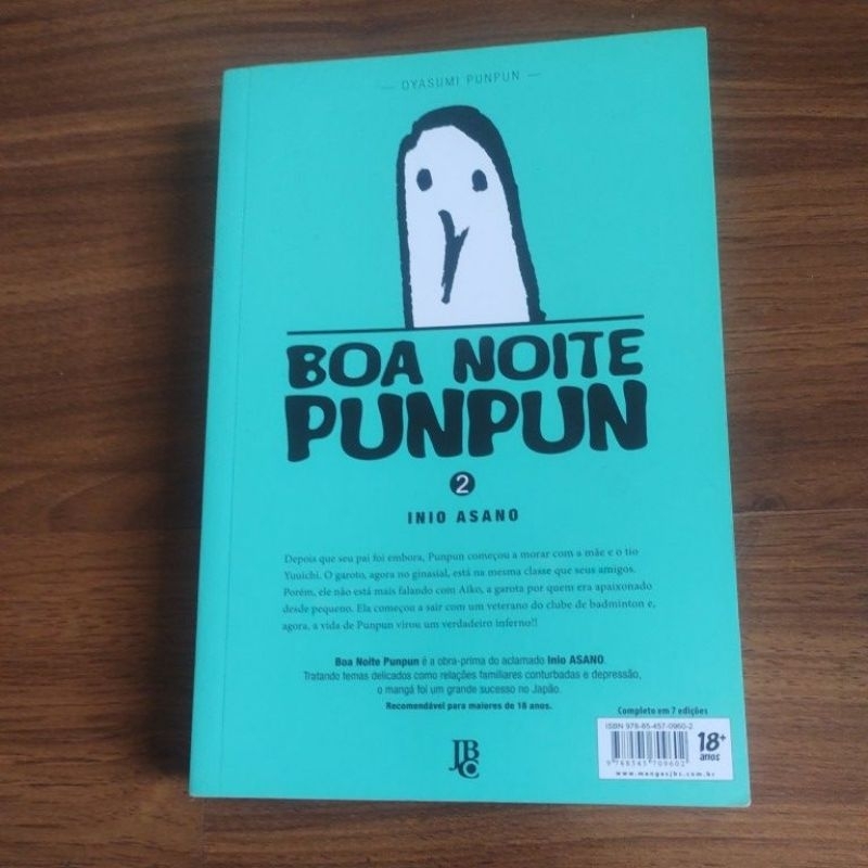 Boa Noite Punpun vol 2/Inio Asano | Shopee Brasil