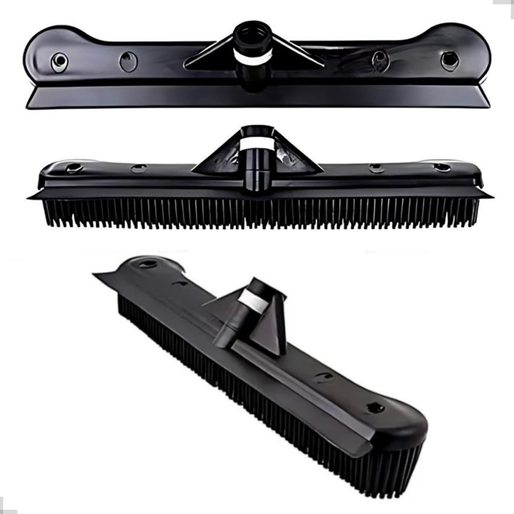Vassoura Inteligente Silicone 3 Em 1 Cabeleireiro Barbeiro Anti-alérgica Pet Pelos Emborrachada