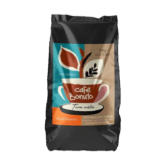 Café em Grãos Bonuto Gourmet 1KG Torra Média