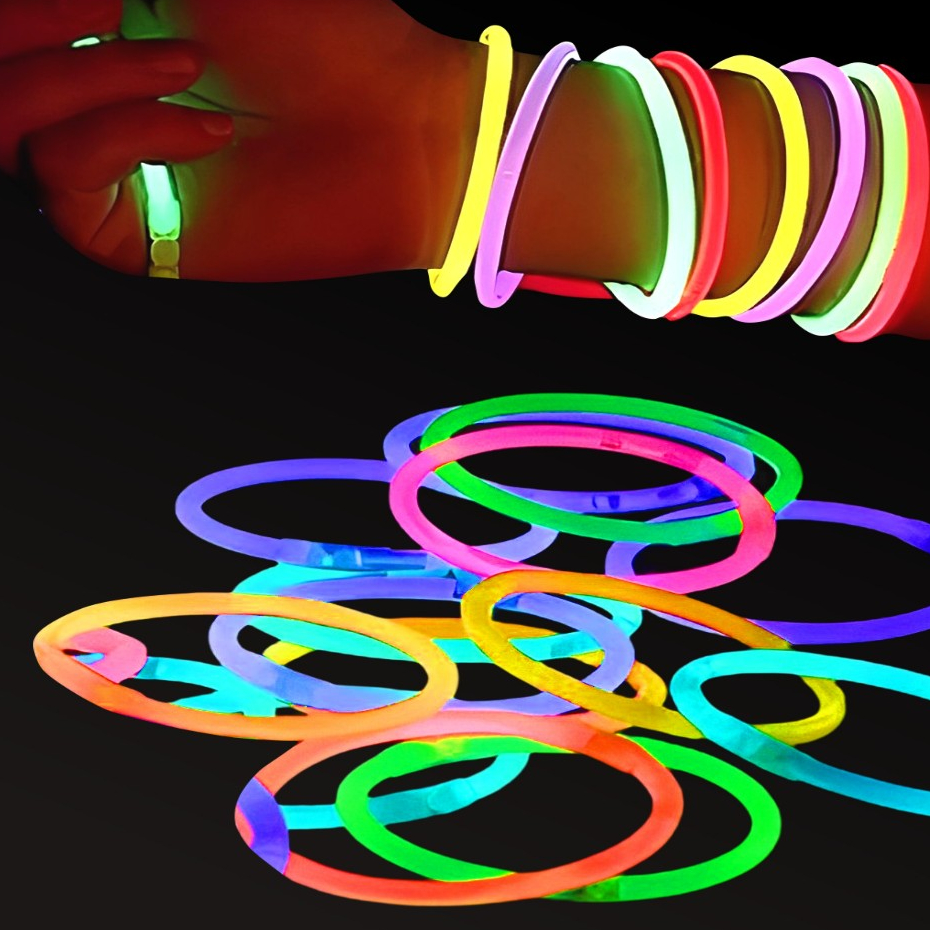 Tubo Pulseira Neon Balada Festa Casamento Com 200 Unidades