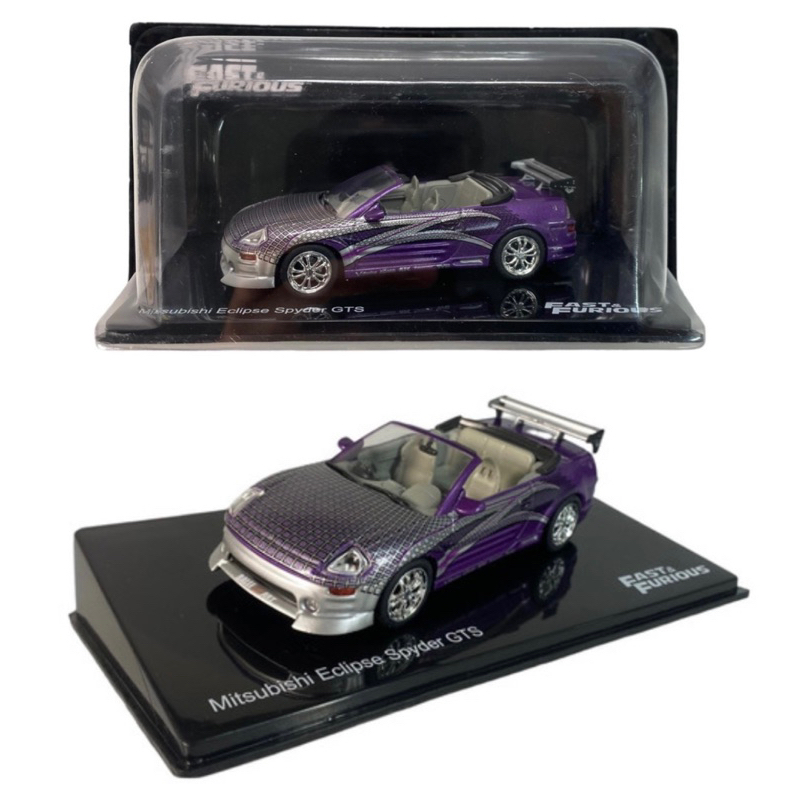 Miniatura Velozes e Furiosos Mitsubishi Eclipse Spyder GTS 1/43