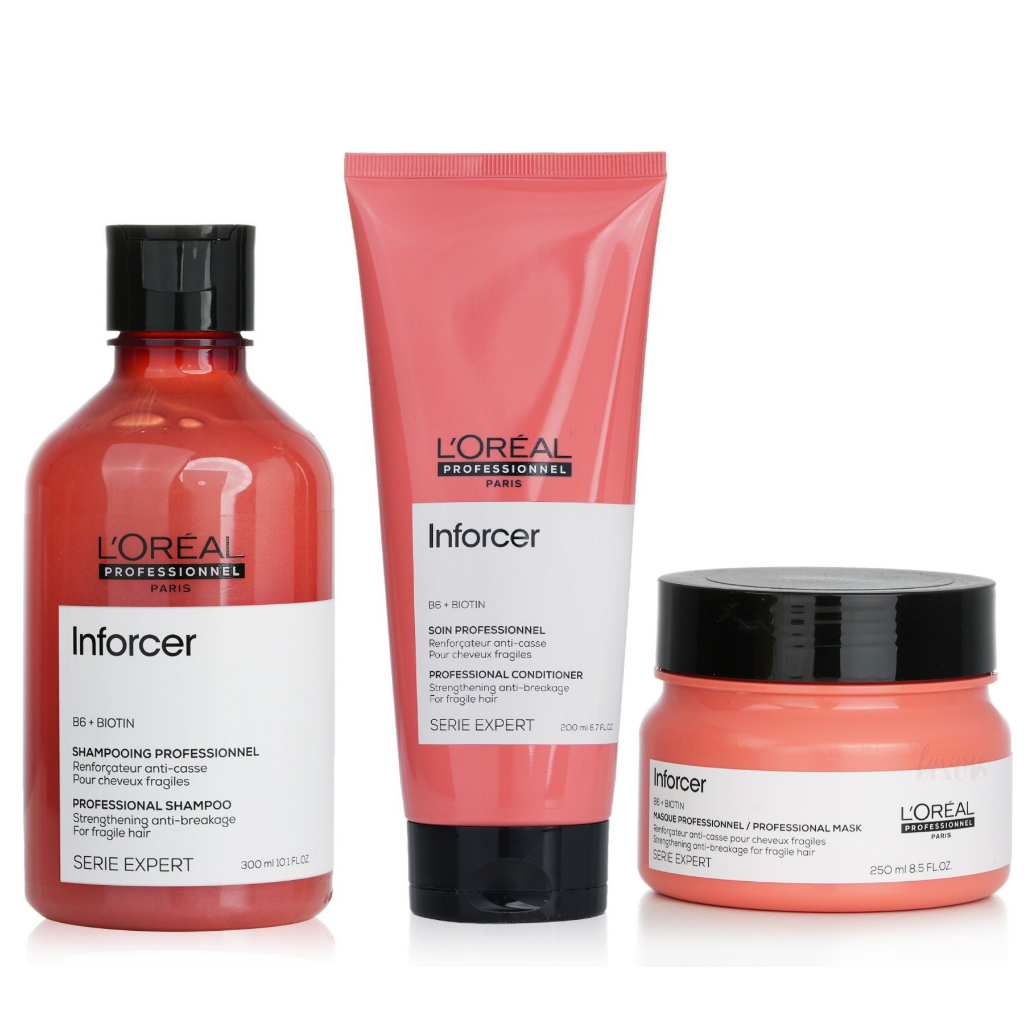 Inforcer Kit Profissional 3 Produtos L'Oréal Professionnel | Shopee Brasil