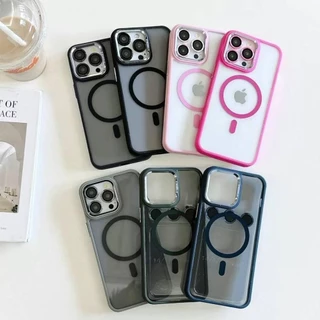 Capa Turbo Magsafe OTIMA QUALIDADE Com Conjunto de Lentes Para Iphone 14/14 PRO/14 PRO MAX/15/15 PRO/15 PRO MAX