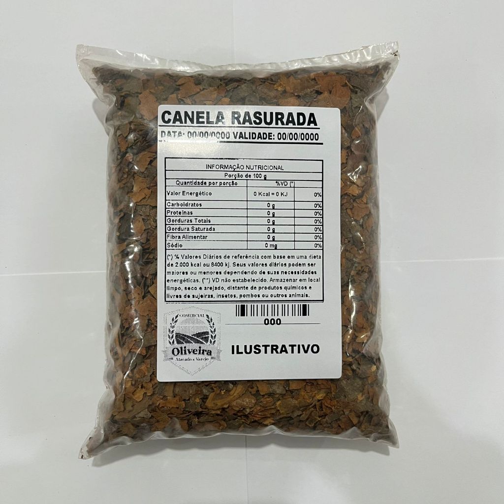 Canela Rasurada em pedaços 1kg