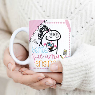 Caneca Personalizada Dia dos Professores Presente para Professores Brinde Professor 325 ml